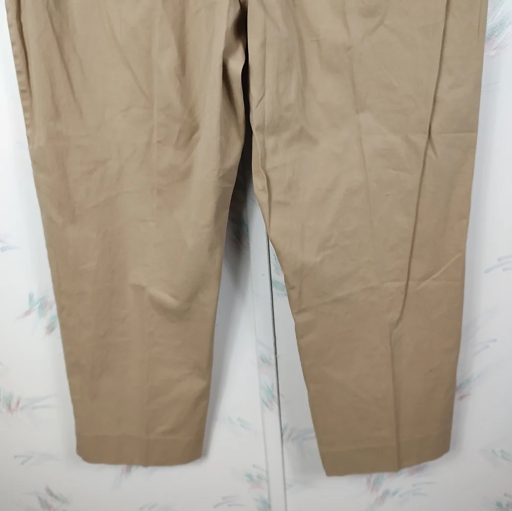Talbots Curvy Tan Capri Pants 16 - Picture 6 of 10